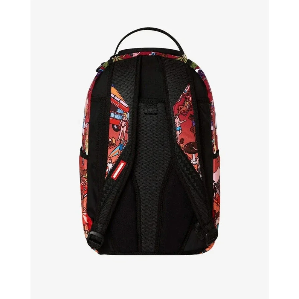 Sprayground The Party Dont Shark DLXR B7597 Unisex Large Multi Backpack GBS103